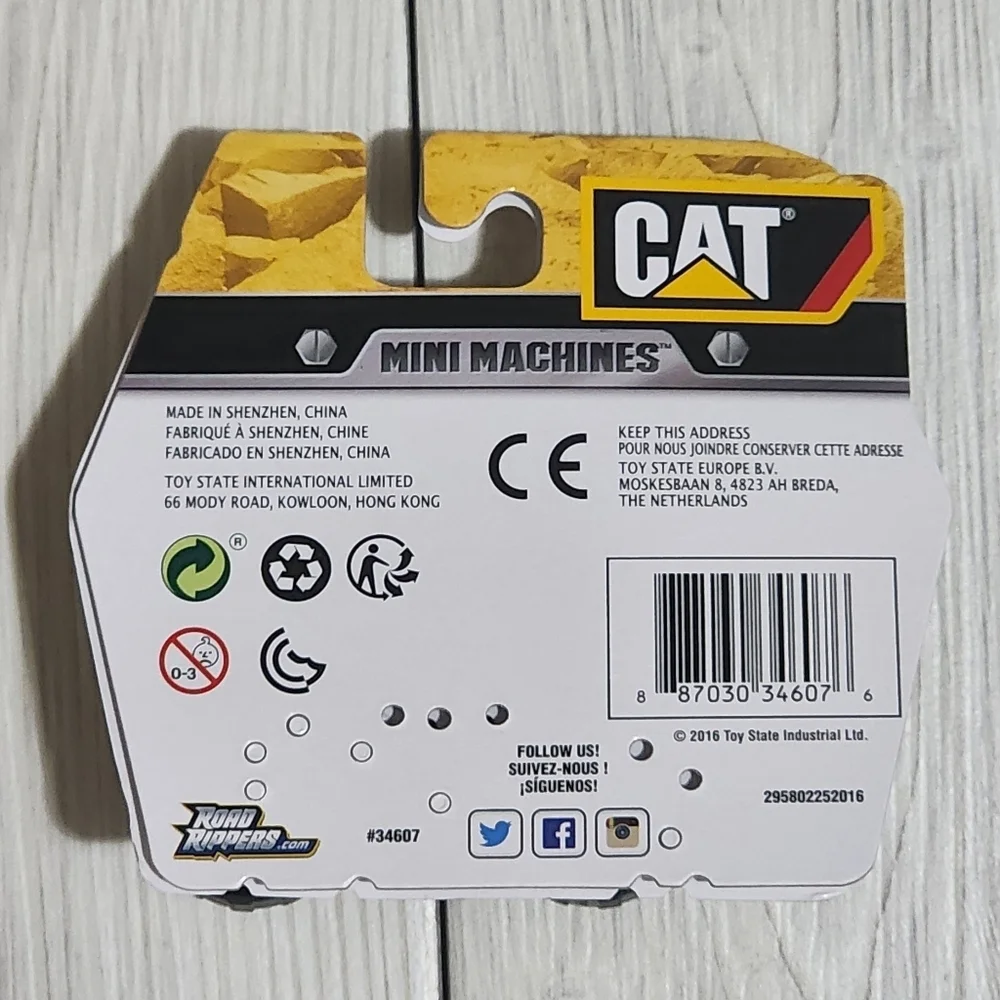 CAT Mini Machines Toy Dump Truck NWT